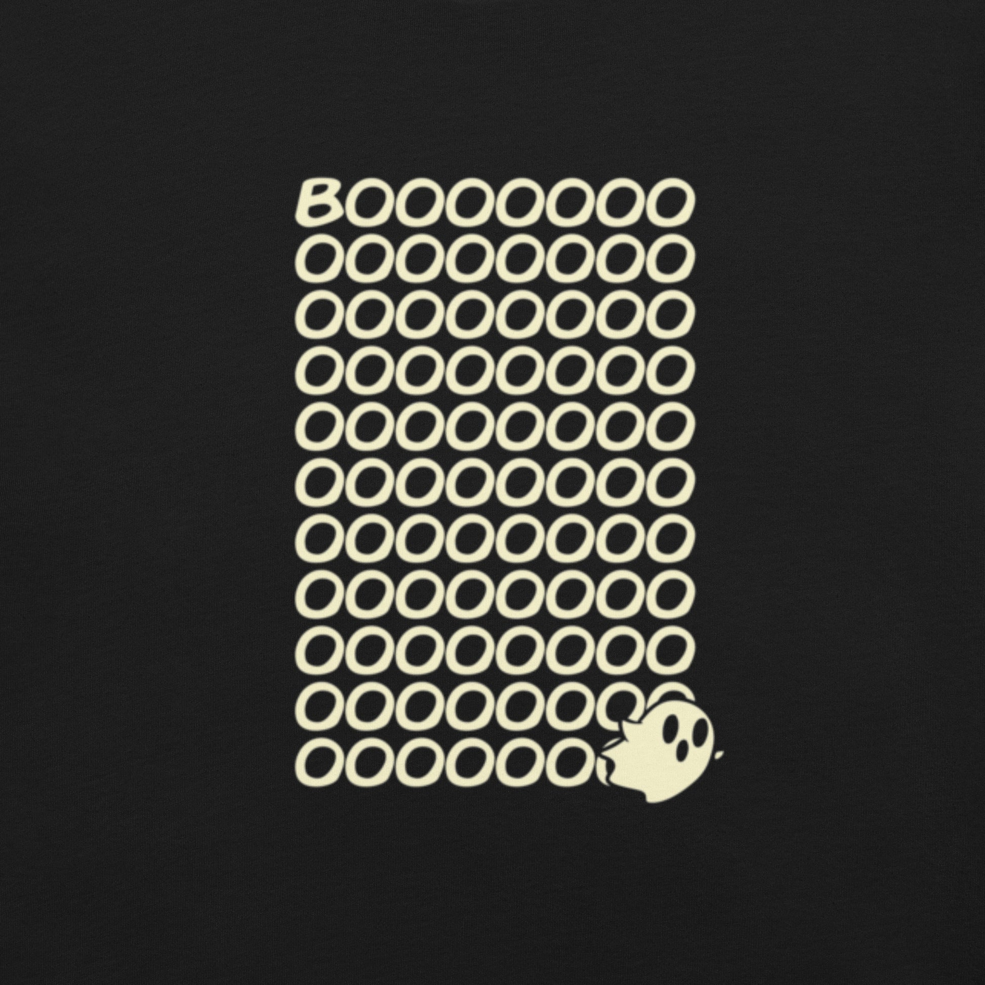 Boo Ghost T-Shirt Geek Nerd Design by Tobe Fonseca Fantasy Prints FLOW DESC WRITING