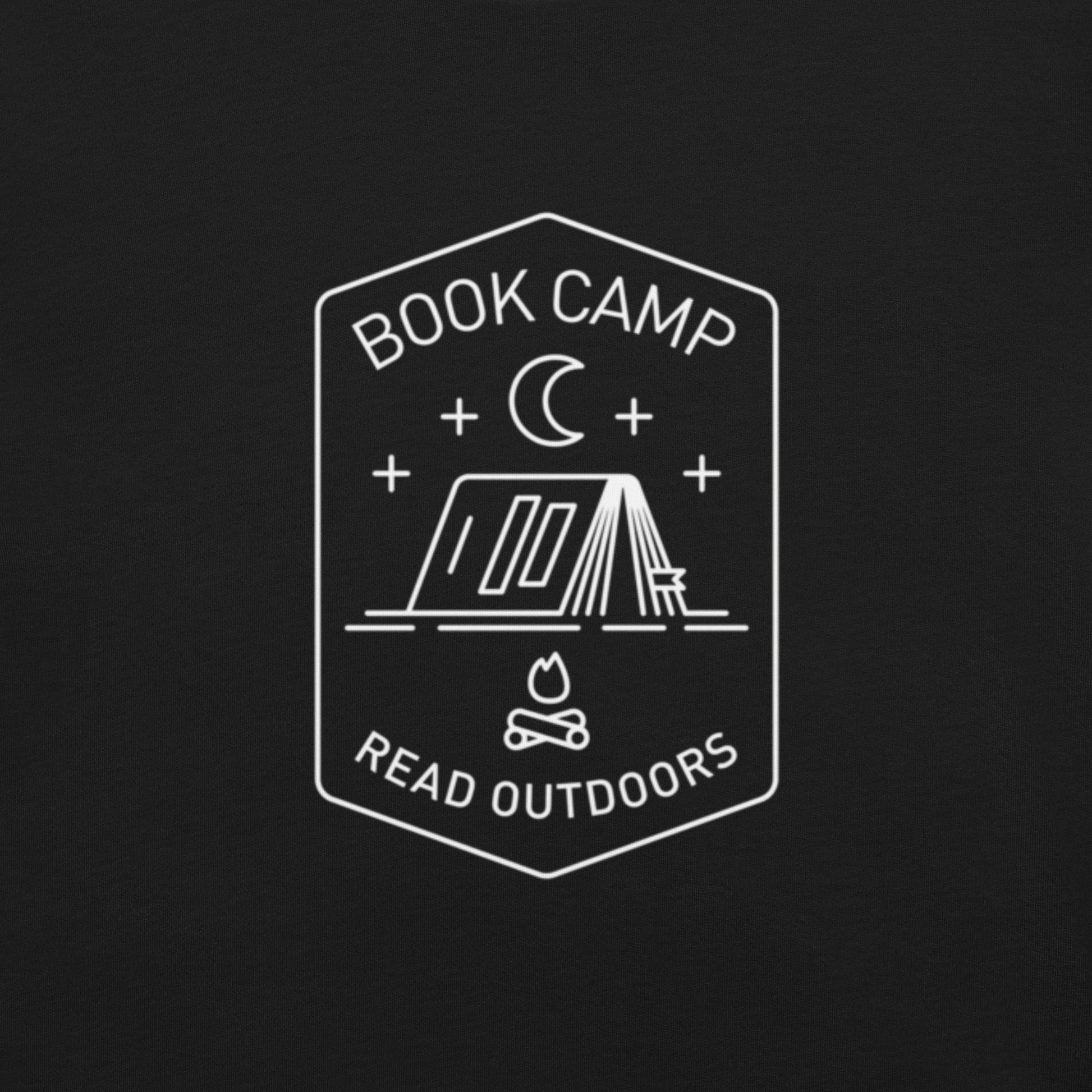 Book Camp T-Shirt Geek Nerd Book Prints Design by Tobe Fonseca FLOW DESC WRITING