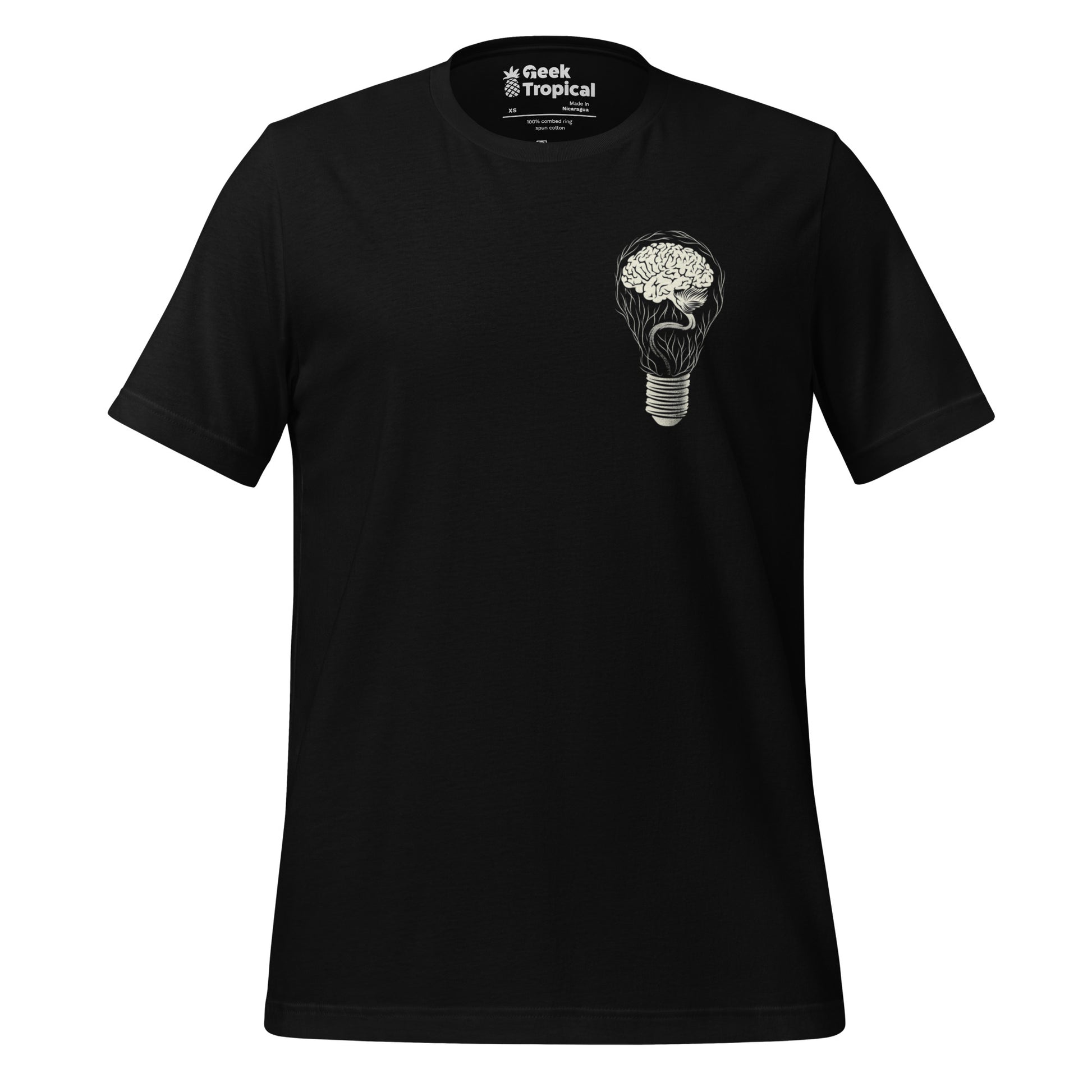 Brain Enlightenment Nervous System T-Shirt Geek Nerd Design by Tobe Fonseca FLOW DESC WRITING science print