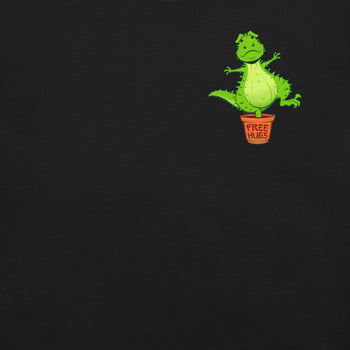 Cactus T - Rex Free Hugs T-Shirt Geek Nerd Botany Print Design by Tobe Fonseca dinosaur print