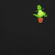 Cactus T - Rex Free Hugs T-Shirt Geek Nerd Botany Print Design by Tobe Fonseca dinosaur print