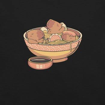 Capybara Ramen Spa T-Shirt 2