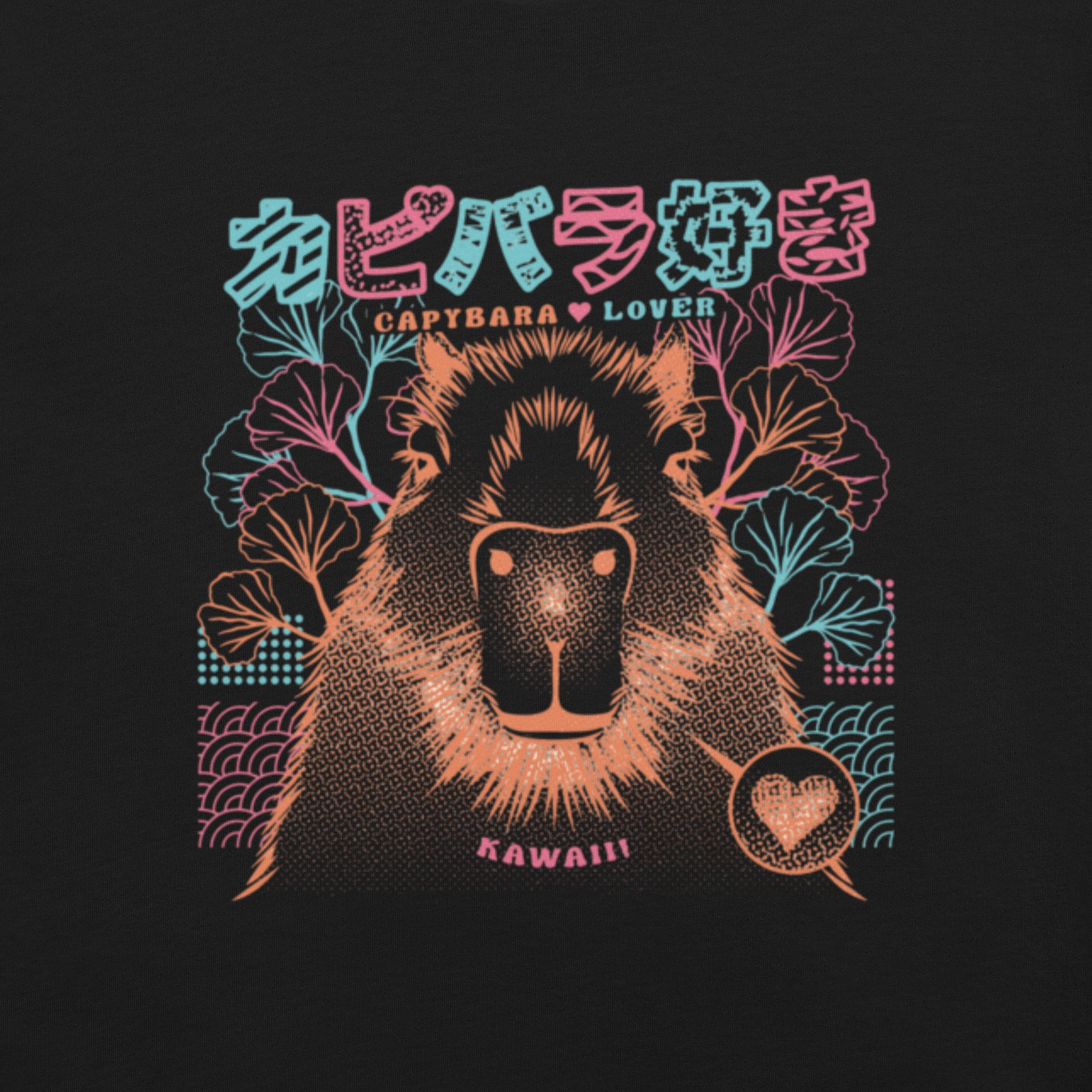 Capybara Neon Ramen T-Shirt 2