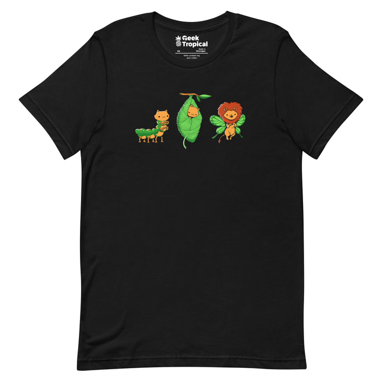 Cat - Erpillar T-Shirt Geek Nerd Animal Patterns Design by Tobe Fonseca Fantasy Prints
