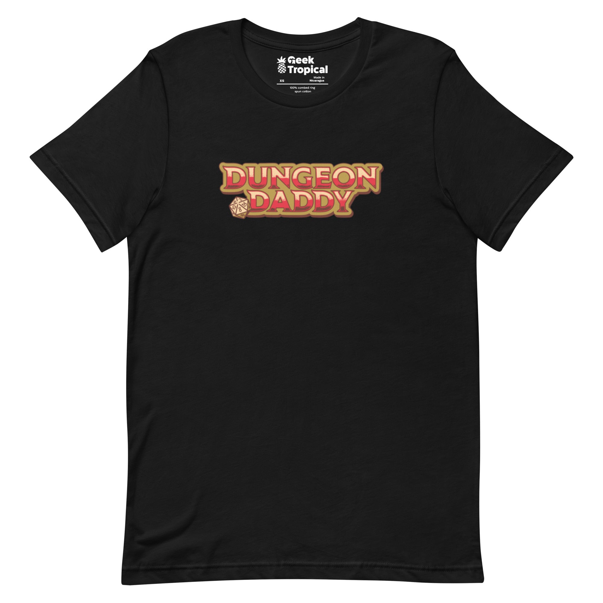 DND Dungeon Daddy T-Shirt Geek Nerd Design by Tobe Fonseca dnd & rpg print Fantasy Prints