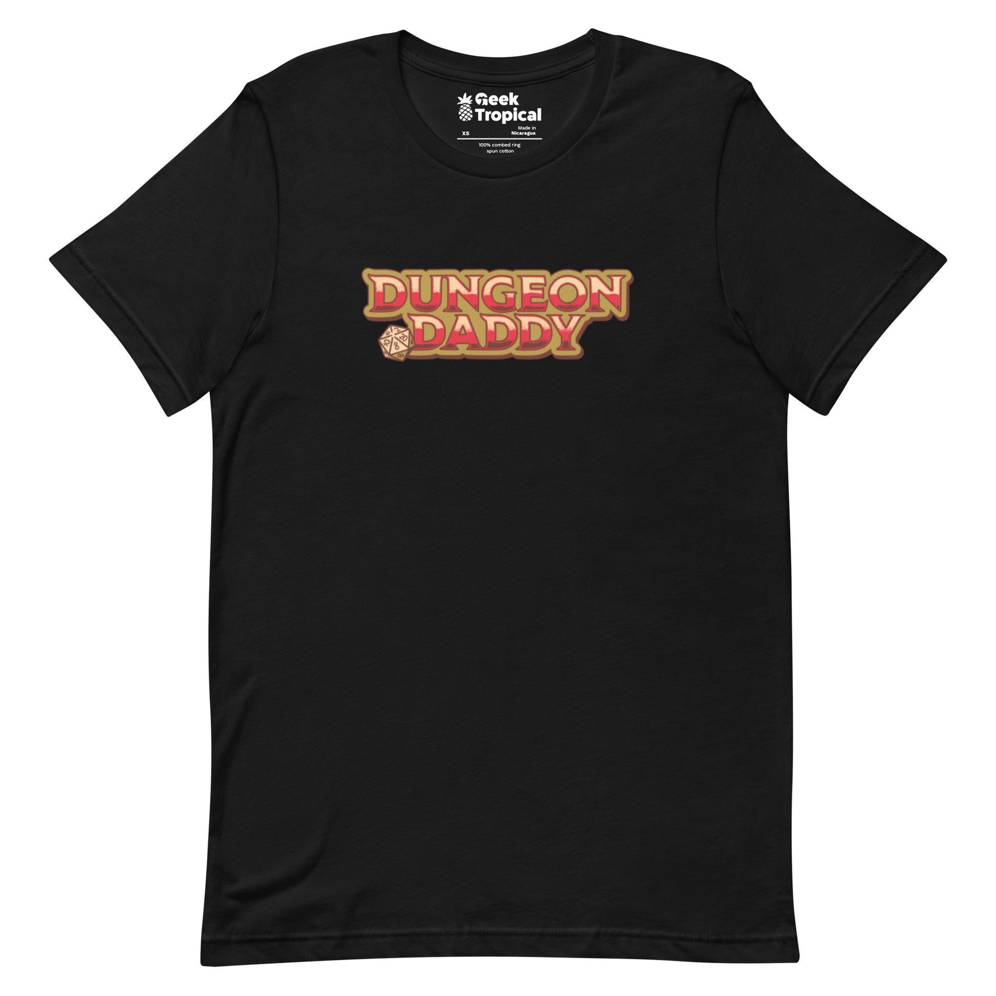 DND Dungeon Daddy T-Shirt Geek Nerd Design by Tobe Fonseca dnd & rpg print Fantasy Prints