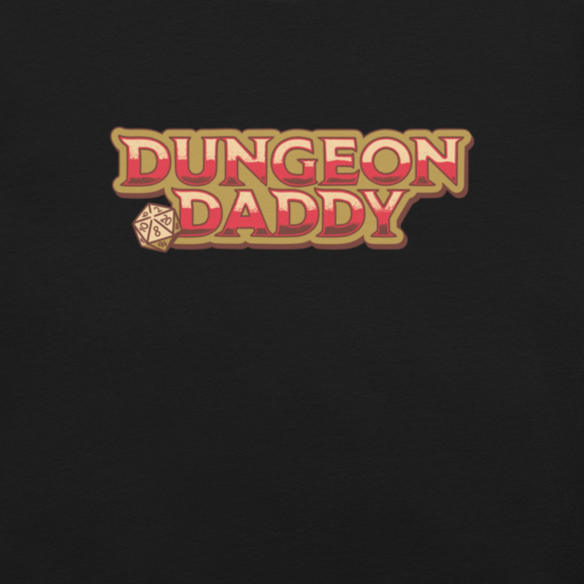 DND Dungeon Daddy T-Shirt Geek Nerd Design by Tobe Fonseca dnd & rpg print Fantasy Prints