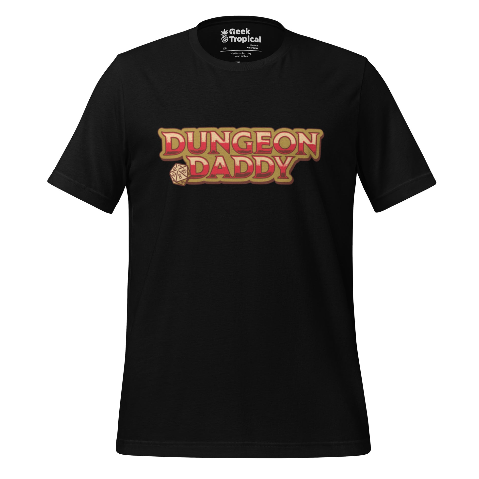 DND Dungeon Daddy T-Shirt Geek Nerd Design by Tobe Fonseca dnd & rpg print Fantasy Prints
