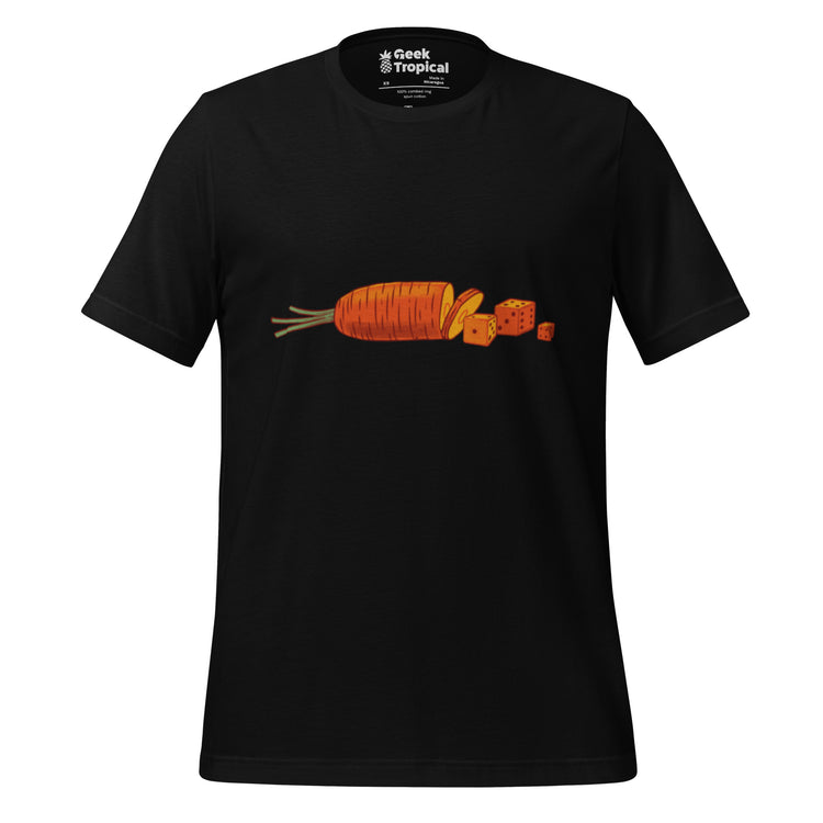 Diced Carrots T-Shirt Geek Nerd board game print Botany Print Design by Tobe Fonseca