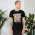 Disco - nnected From Reality T-Shirt Geek Nerd Design by Tobe Fonseca dinosaur print FLOW DESC WRITING