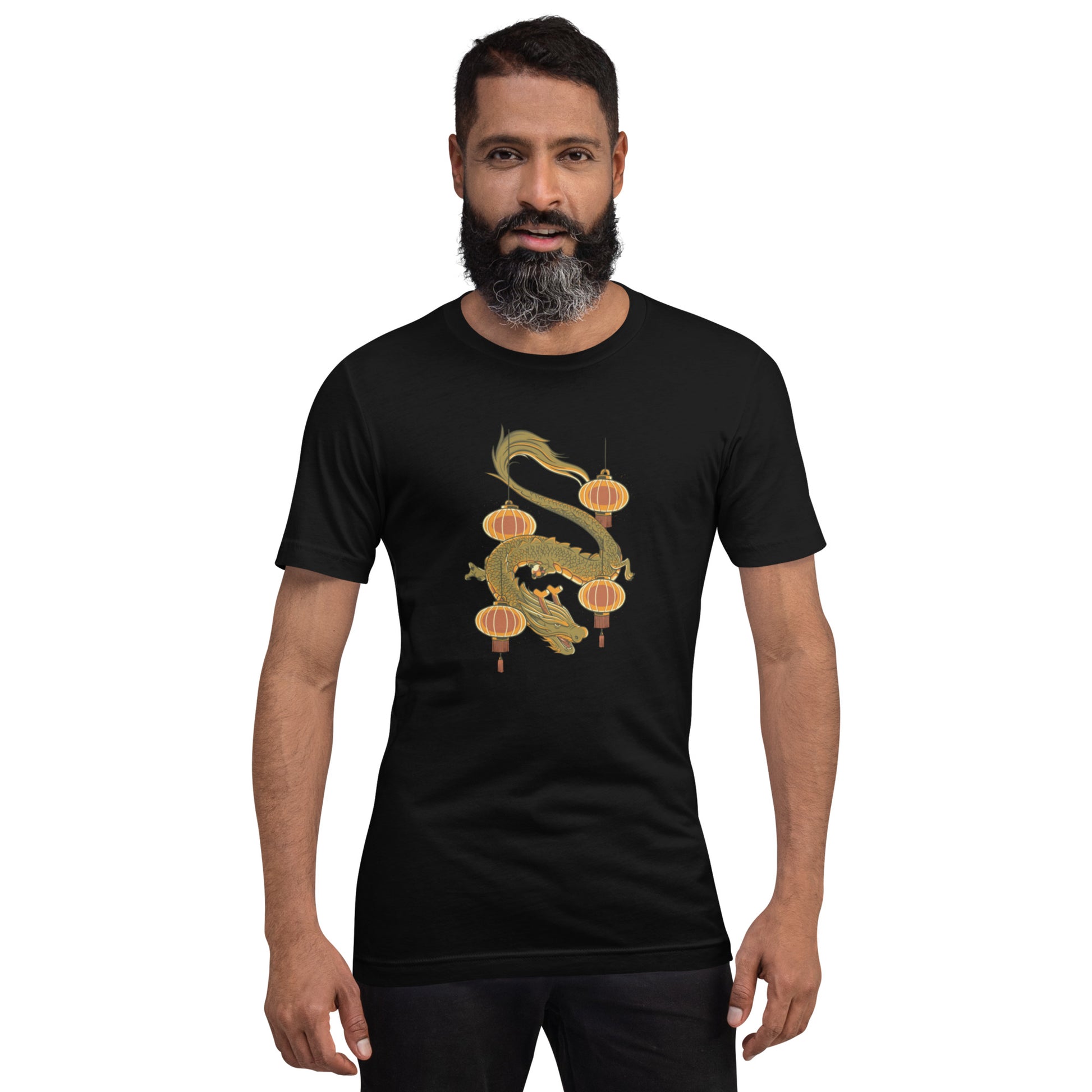 Dragon New Year T-Shirt Geek Nerd Design by Tobe Fonseca Fantasy Prints FLOW DESC WRITING