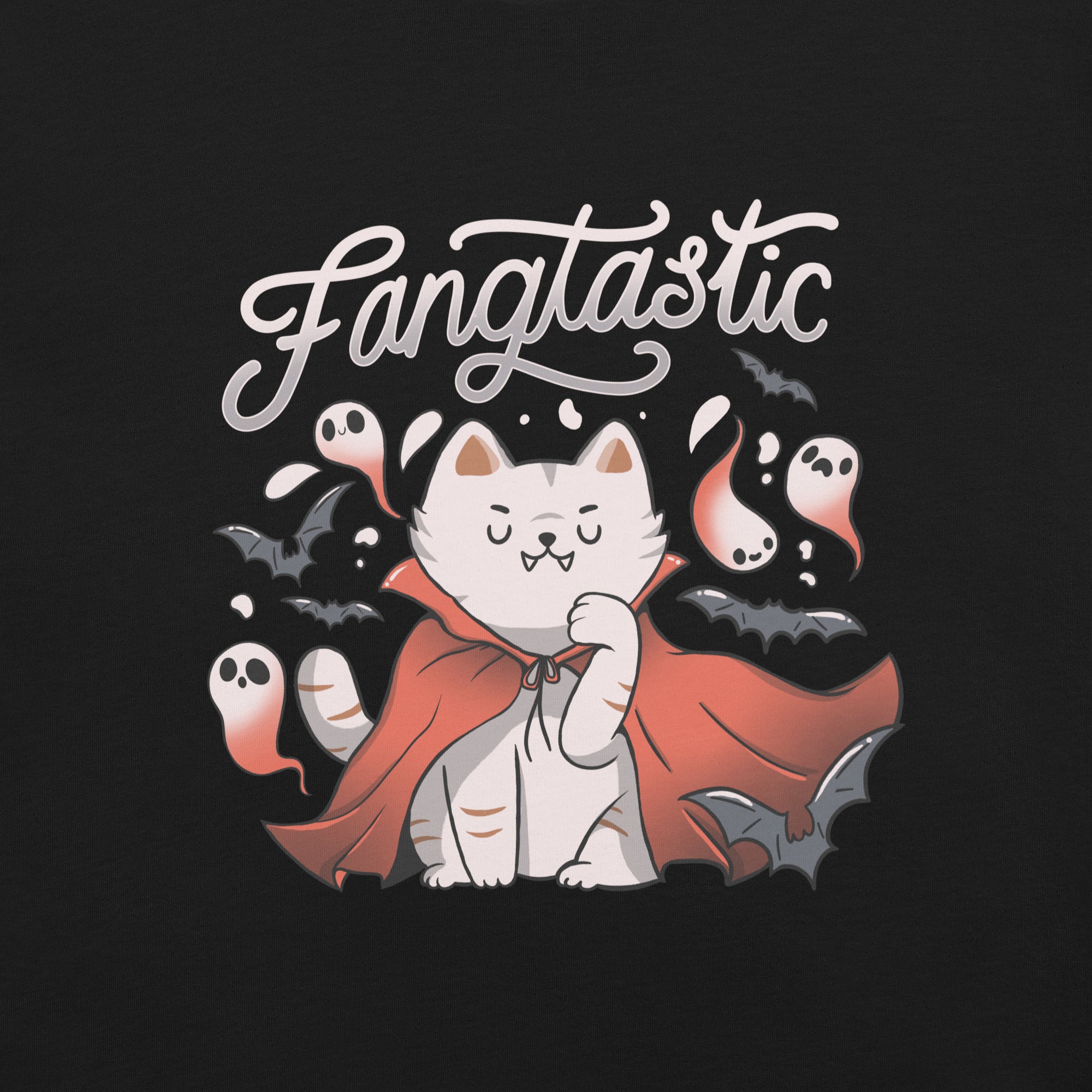 Fangtastic Vampire Cat T-Shirt 2