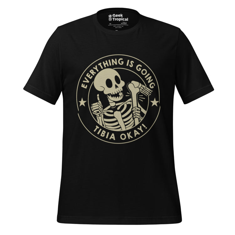 TIBIA Okay Funny T-Shirt Geek Nerd