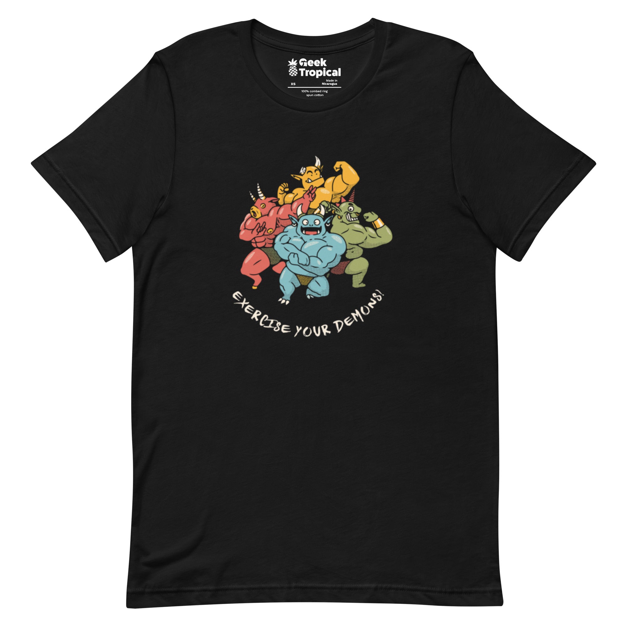 Exercise Your Demons T-Shirt Geek Nerd