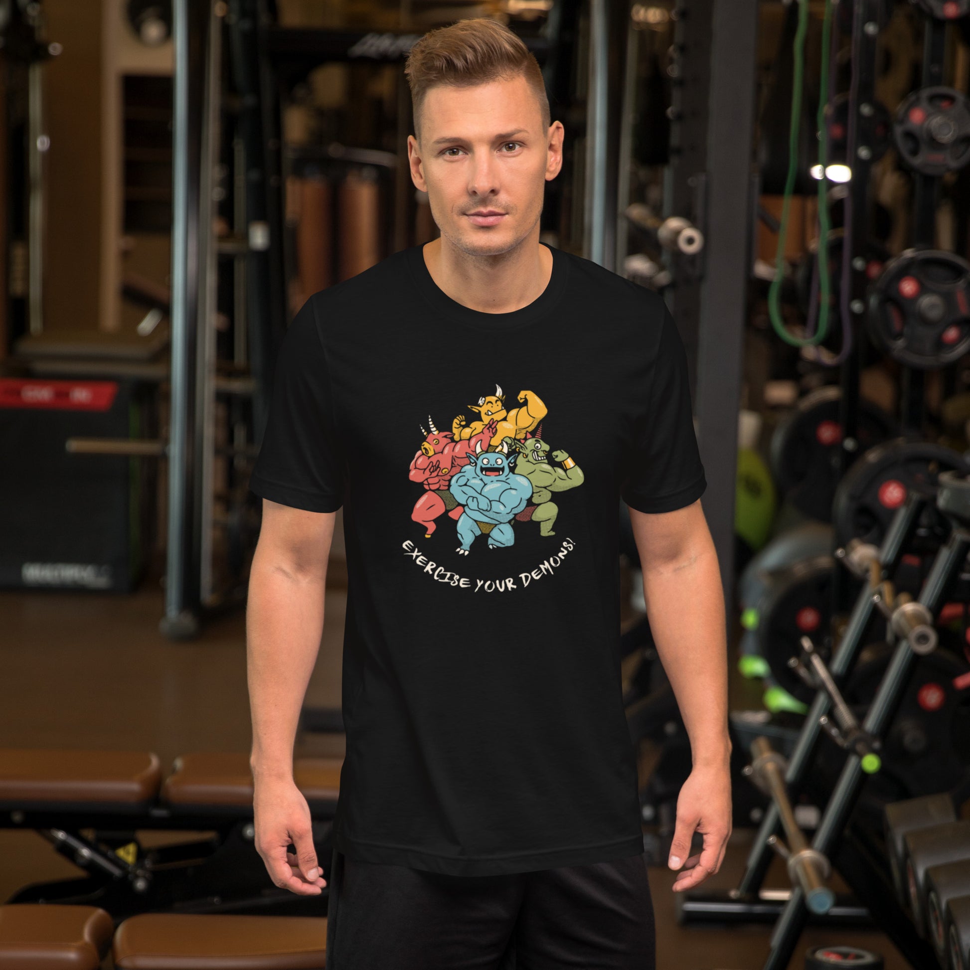 Exercise Your Demons T-Shirt Geek Nerd
