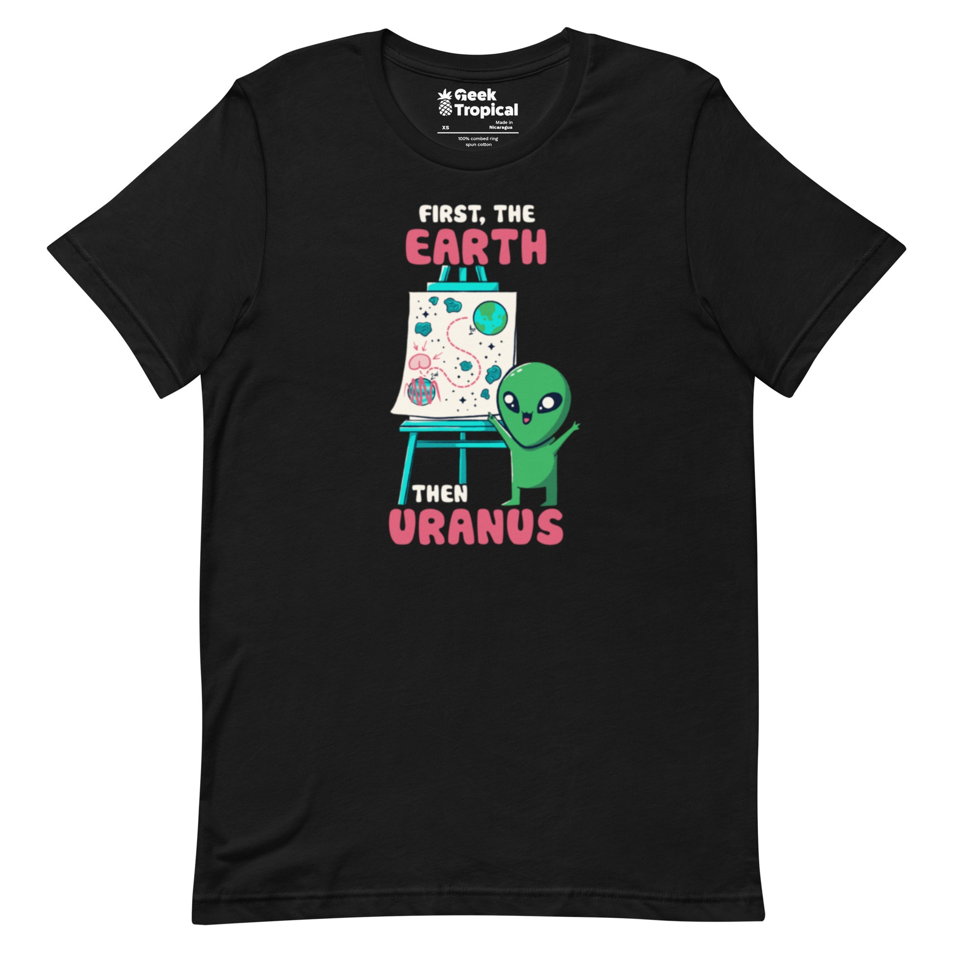 Earth Than Uranus T-Shirt Geek Nerd