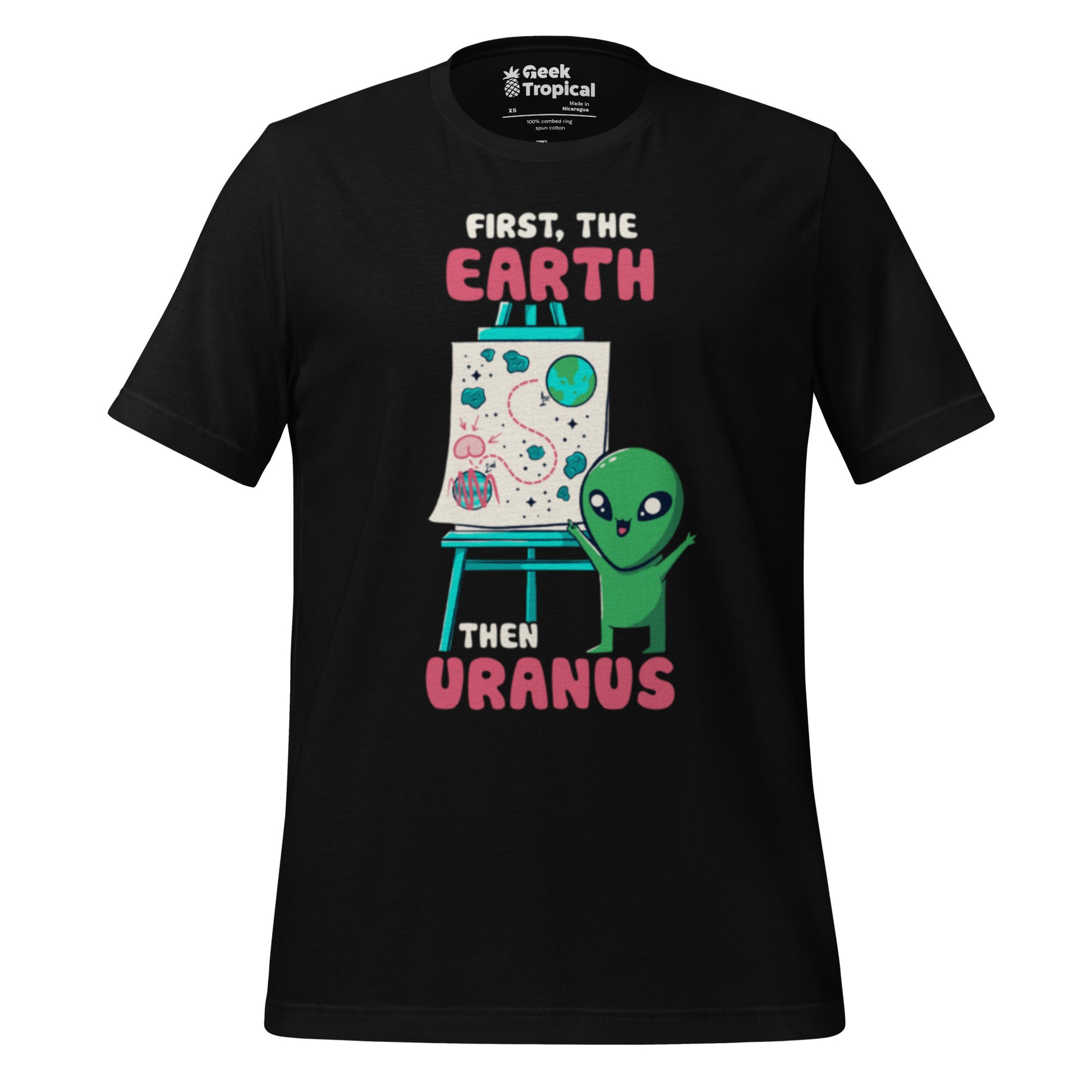 Earth Than Uranus T-Shirt Geek Nerd