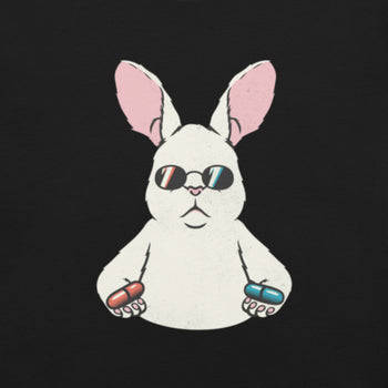 Matrix Rabbit T-Shirt Geek Nerd