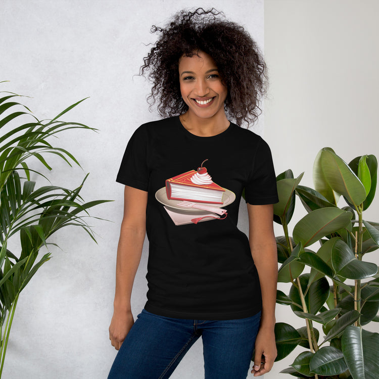 Pie Book T-Shirt Geek Nerd