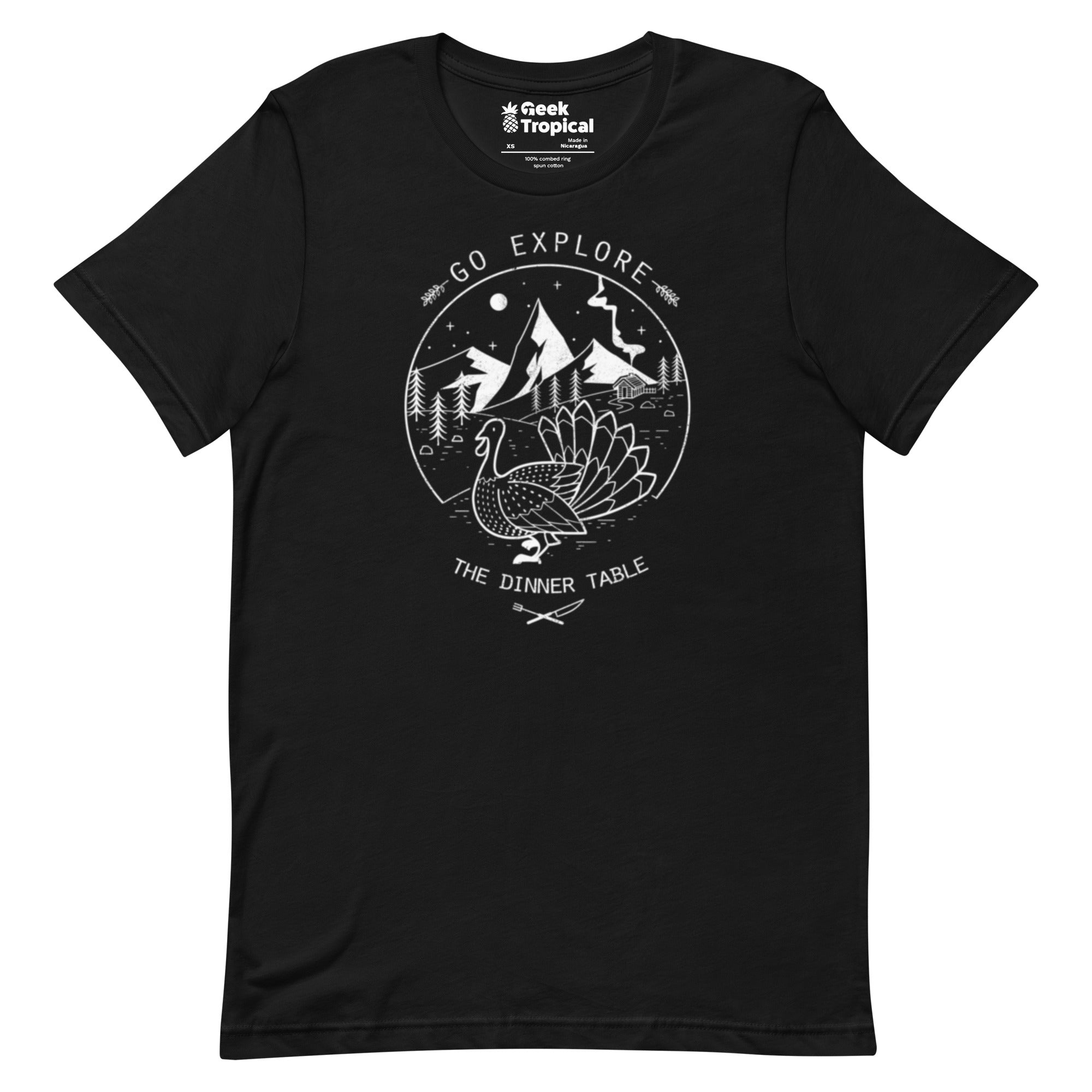 Explore Thanksgiving Dinner T-Shirt Geek Nerd