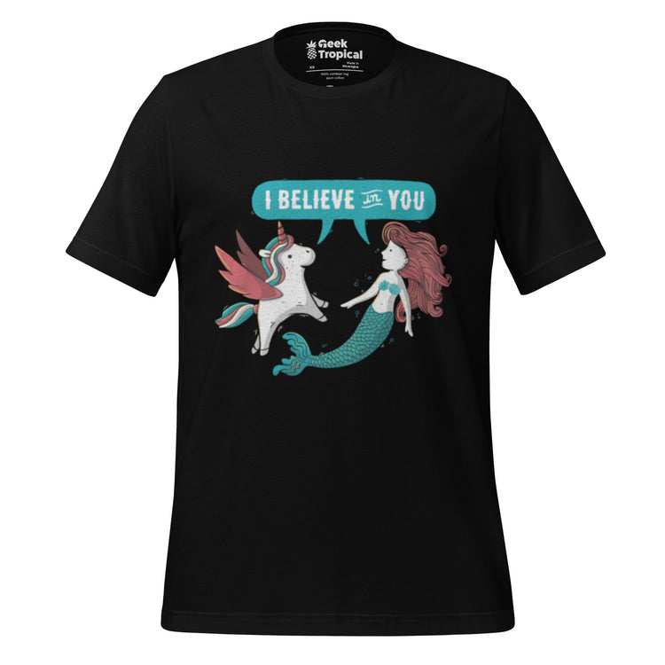 I Believe In You T-Shirt Geek Nerd