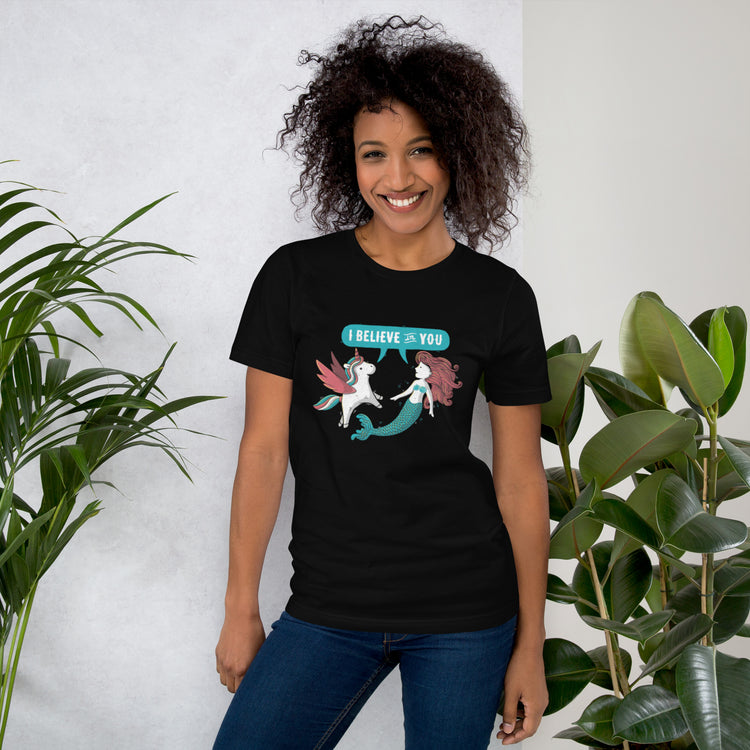 I Believe In You T-Shirt Geek Nerd