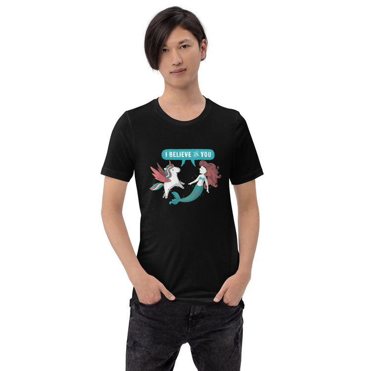 I Believe In You T-Shirt Geek Nerd