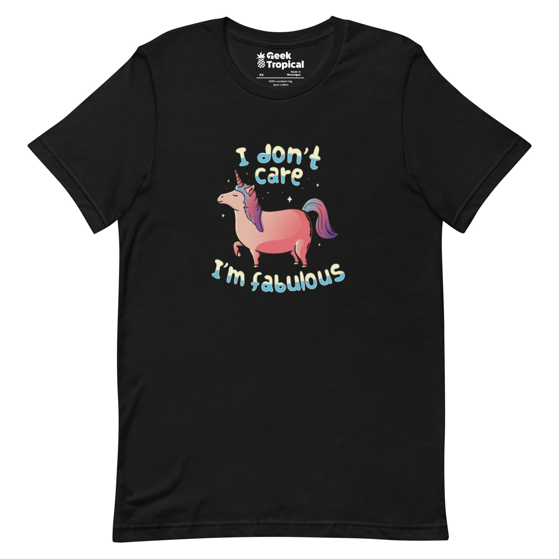 I'm Fabulous Unicorn T-Shirt Geek Nerd
