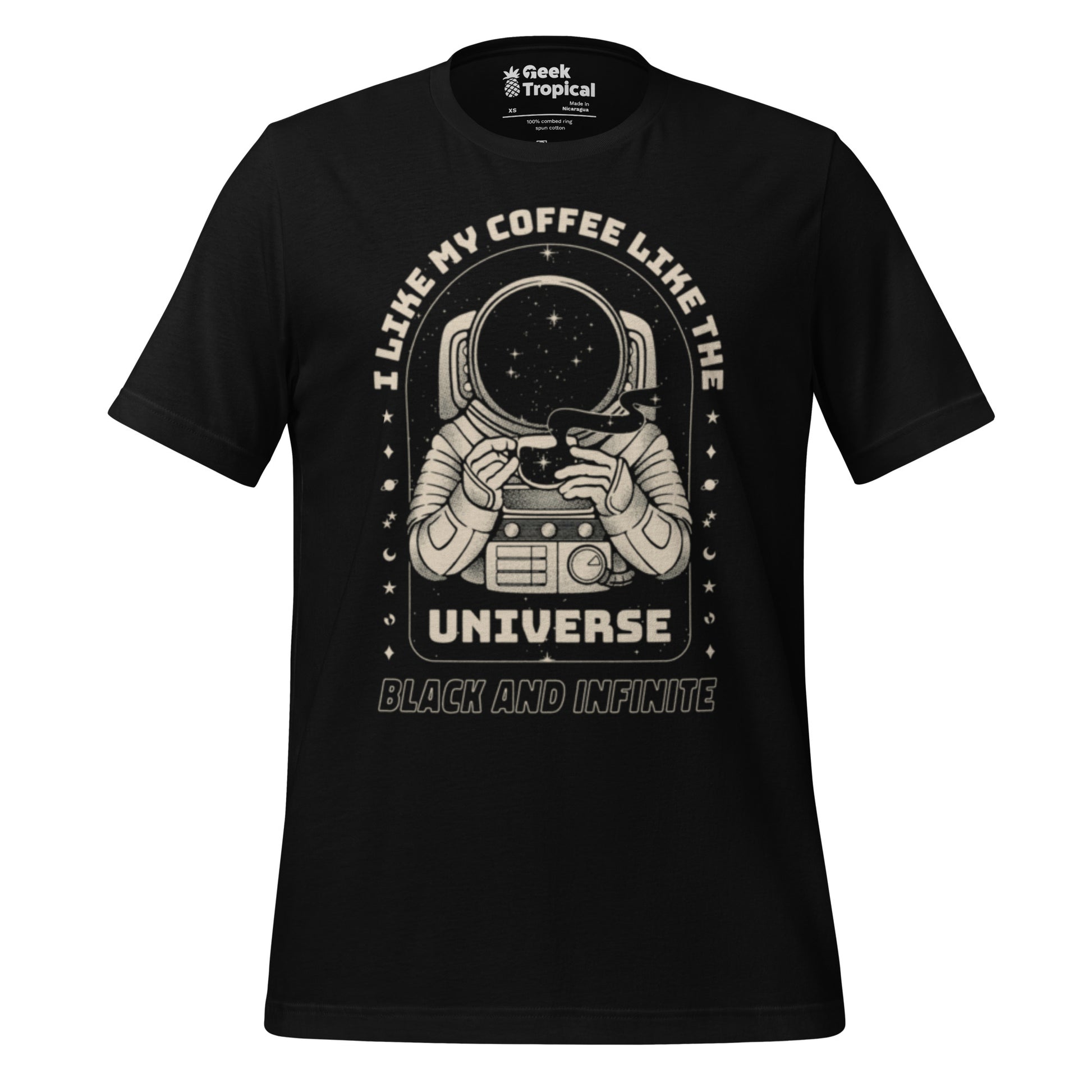 Coffee Like My Outer Space T-Shirt Geek Nerd