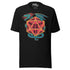 D20 Dice Dragon T-Shirt Geek Nerd Advertise to Meta board game print dnd & rpg print