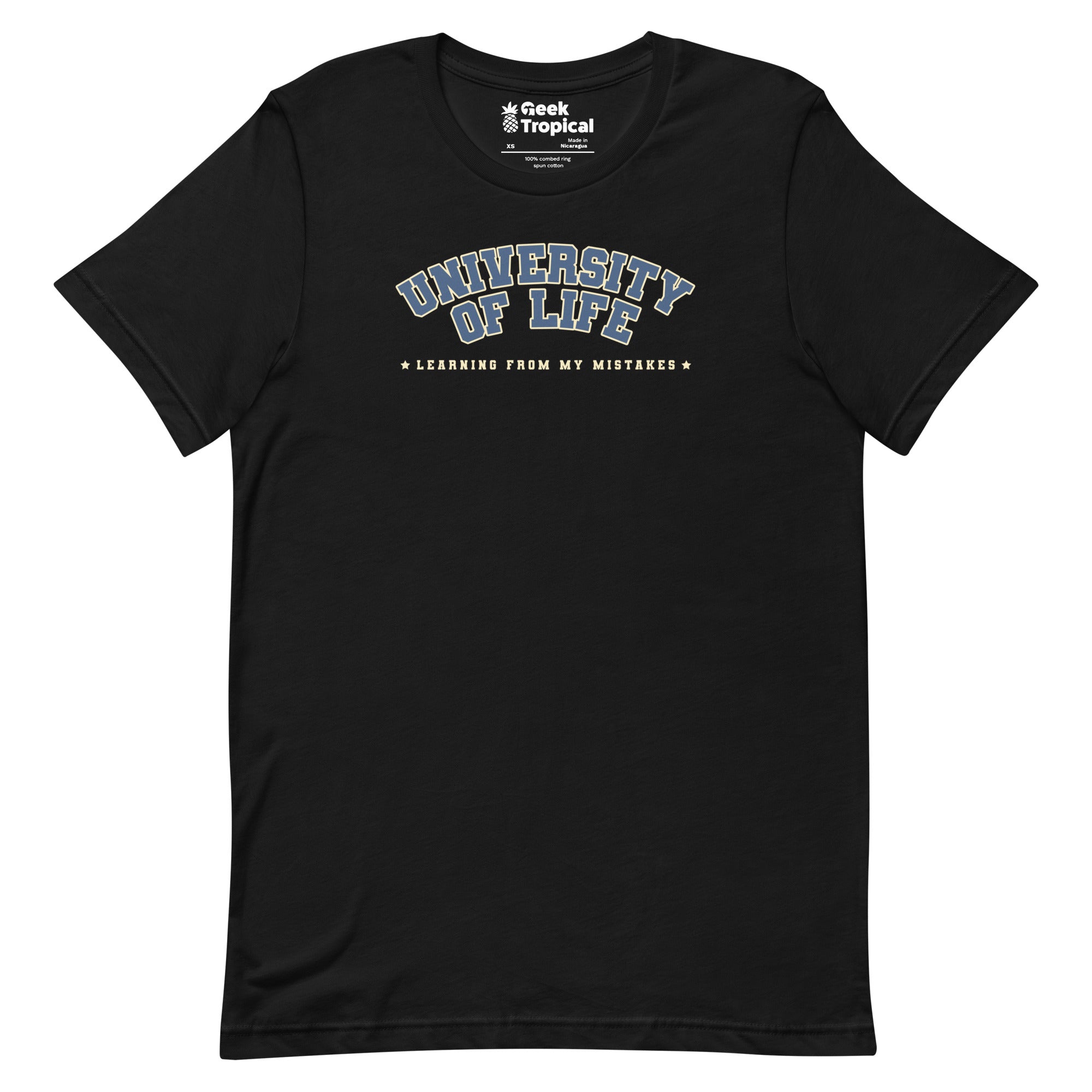 University of Life T-Shirt Geek Nerd Advertise to Meta Design by Tobe Fonseca FLOW DESC WRITING