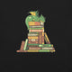 Treasure Hoarder Dragon Dark T-Shirt Geek Nerd Advertise to Meta Book Prints Design by Tobe Fonseca