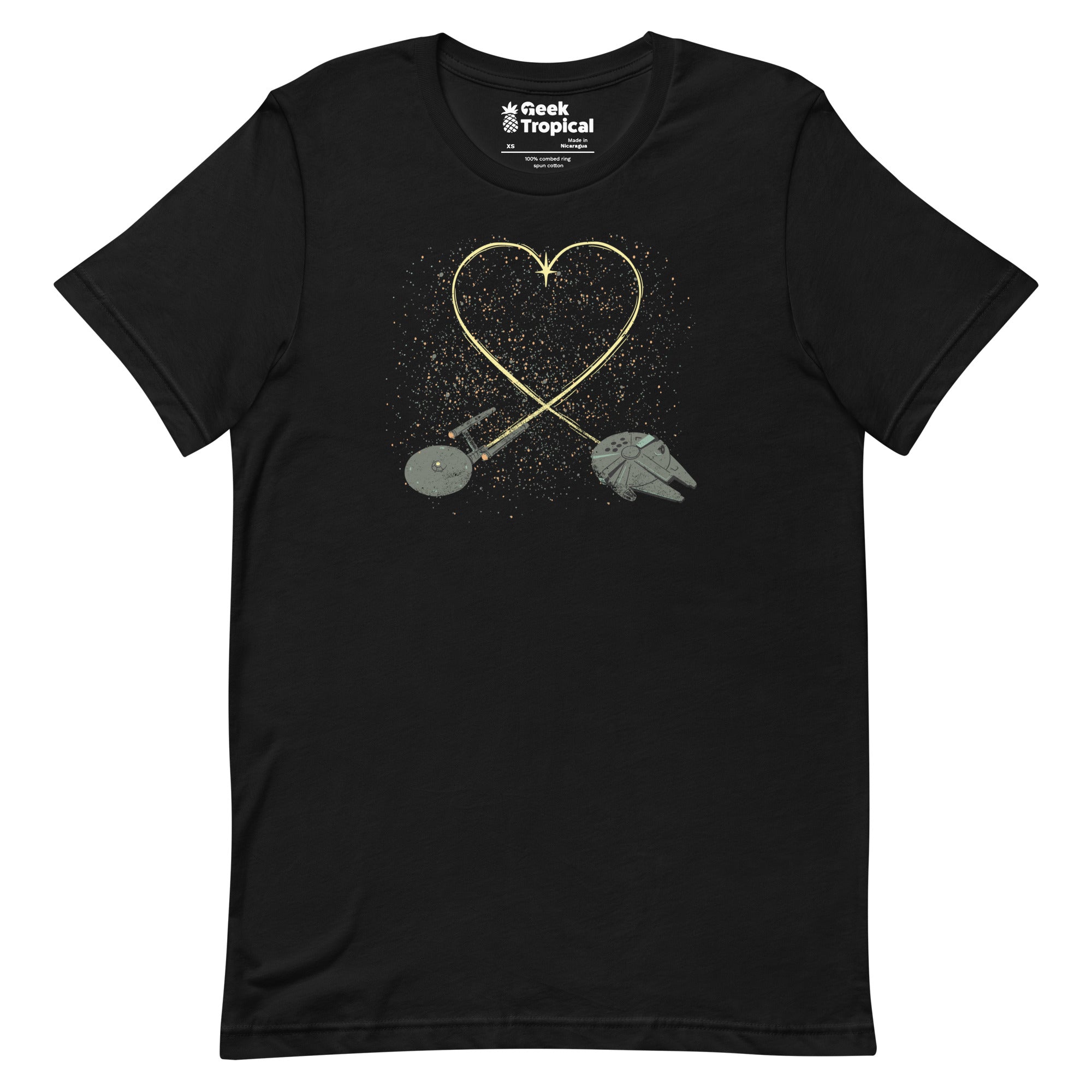 Wars Love T-Shirt Geek Nerd Advertise to Meta Design by Tobe Fonseca FLOW DESC WRITING
