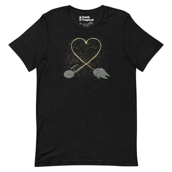 Wars Love T-Shirt Geek Nerd Advertise to Meta Design by Tobe Fonseca FLOW DESC WRITING
