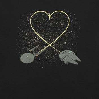Wars Love T-Shirt Geek Nerd Advertise to Meta Design by Tobe Fonseca FLOW DESC WRITING