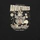 Wizard Cat Ready For New Adventures Light T-Shirt Geek Nerd Advertise to Meta Animal Patterns Design by Tobe Fonseca