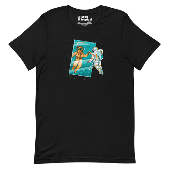 The Other Side of The Mirror T-Shirt Geek Nerd Advertise to Meta Design by Tobe Fonseca FLOW DESC WRITING