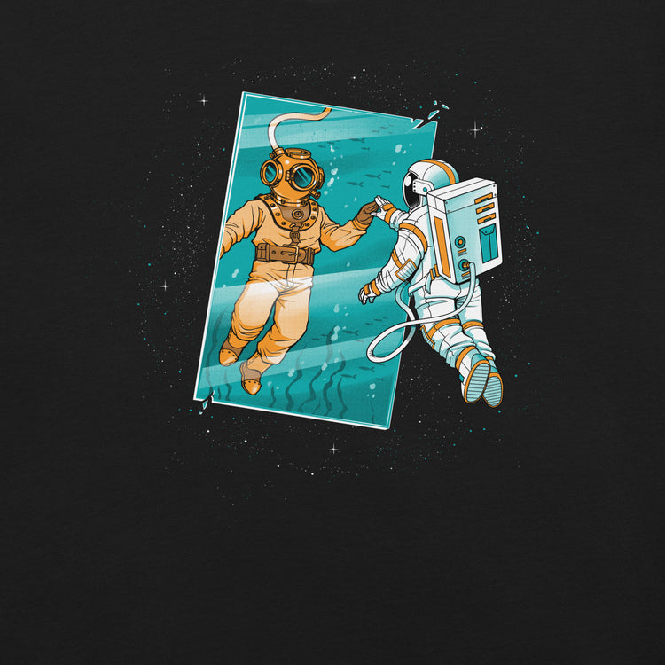 The Other Side of The Mirror T-Shirt Geek Nerd Advertise to Meta Design by Tobe Fonseca FLOW DESC WRITING