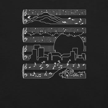 The Moonlight Sonata T-Shirt Geek Nerd Advertise to Meta Design by Tobe Fonseca FLOW DESC WRITING
