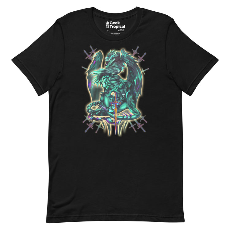 Dragonblade TERRABLADE T-Shirt Geek Nerd Advertise to Meta Design by Ruth Thompson Fantasy Prints