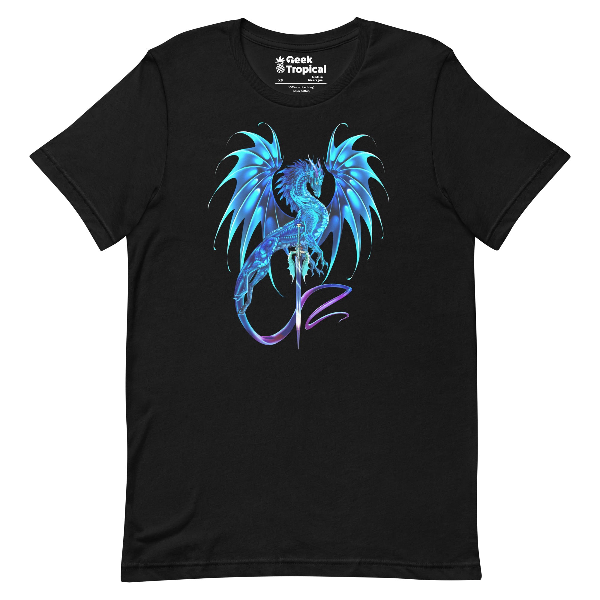 Dragonblade SEABLADE T-Shirt Geek Nerd Advertise to Meta Design by Ruth Thompson Fantasy Prints