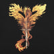 Dragonblade FLAMEBLADE T-Shirt Geek Nerd Advertise to Meta Design by Ruth Thompson Fantasy Prints