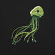 Technology Cyberpunk Jellyfish Science Computer T-Shirt Geek Nerd Advertise to Meta computer print Design by Tobe Fonseca