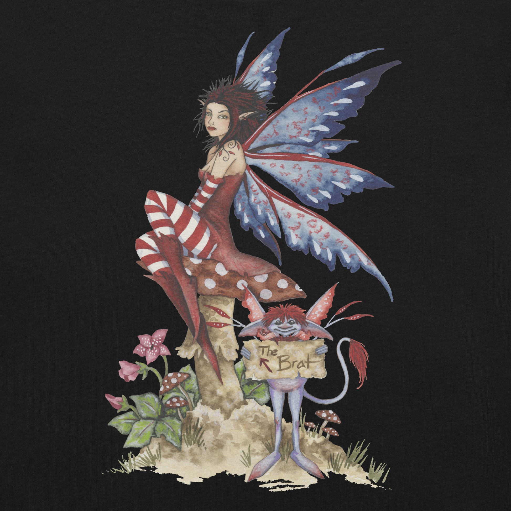 Amy Brown The Brat Geek Nerd Advertise to Meta Design by Amy Brown Fantasy Prints