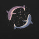 Stars of Sea Whale Astronaut T-Shirt Geek Nerd Advertise to Meta Animal Patterns Design by Tobe Fonseca