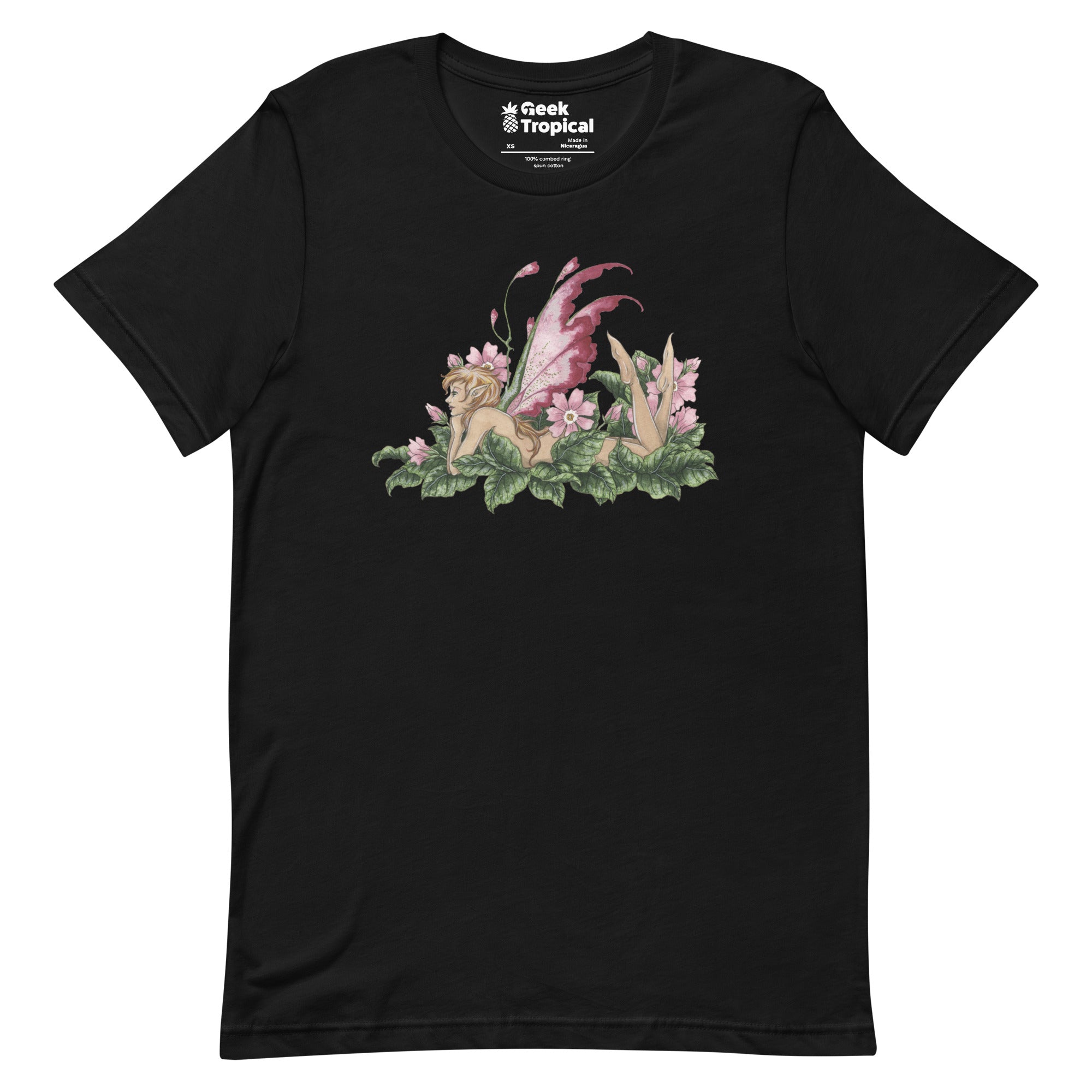 Amy Brown Primrose T-Shirt Geek Nerd Advertise to Meta Botany Print Design by Amy Brown