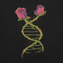 Flower DNA T-Shirt Geek Nerd Advertise to Meta Botany Print Design by Tobe Fonseca