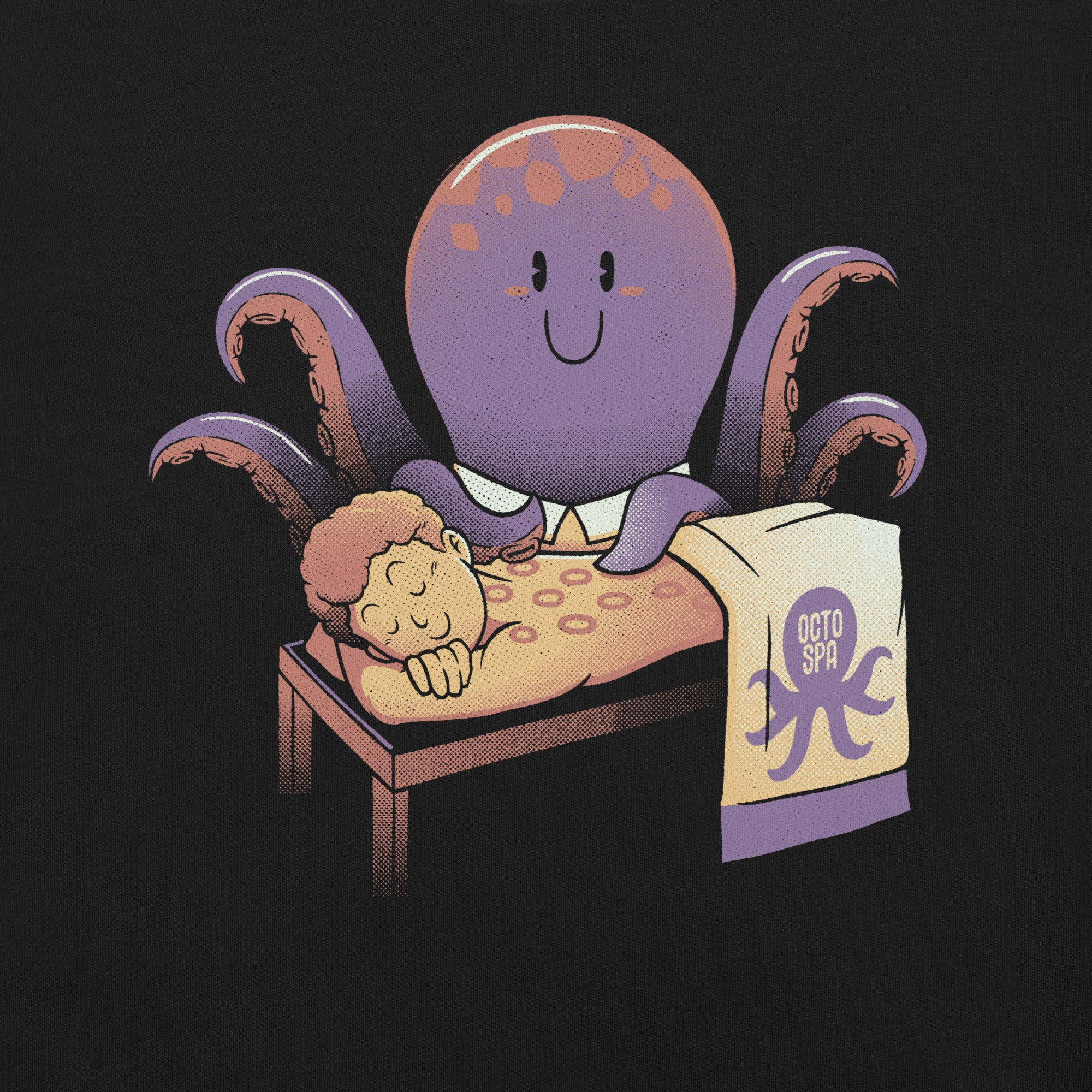 Cupping Octopus Massage T-Shirt 2