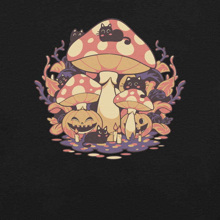 Cogumiaus Halloween Cats T-Shirt Geek Nerd Advertise to Meta Animal Patterns Design by Tobe Fonseca