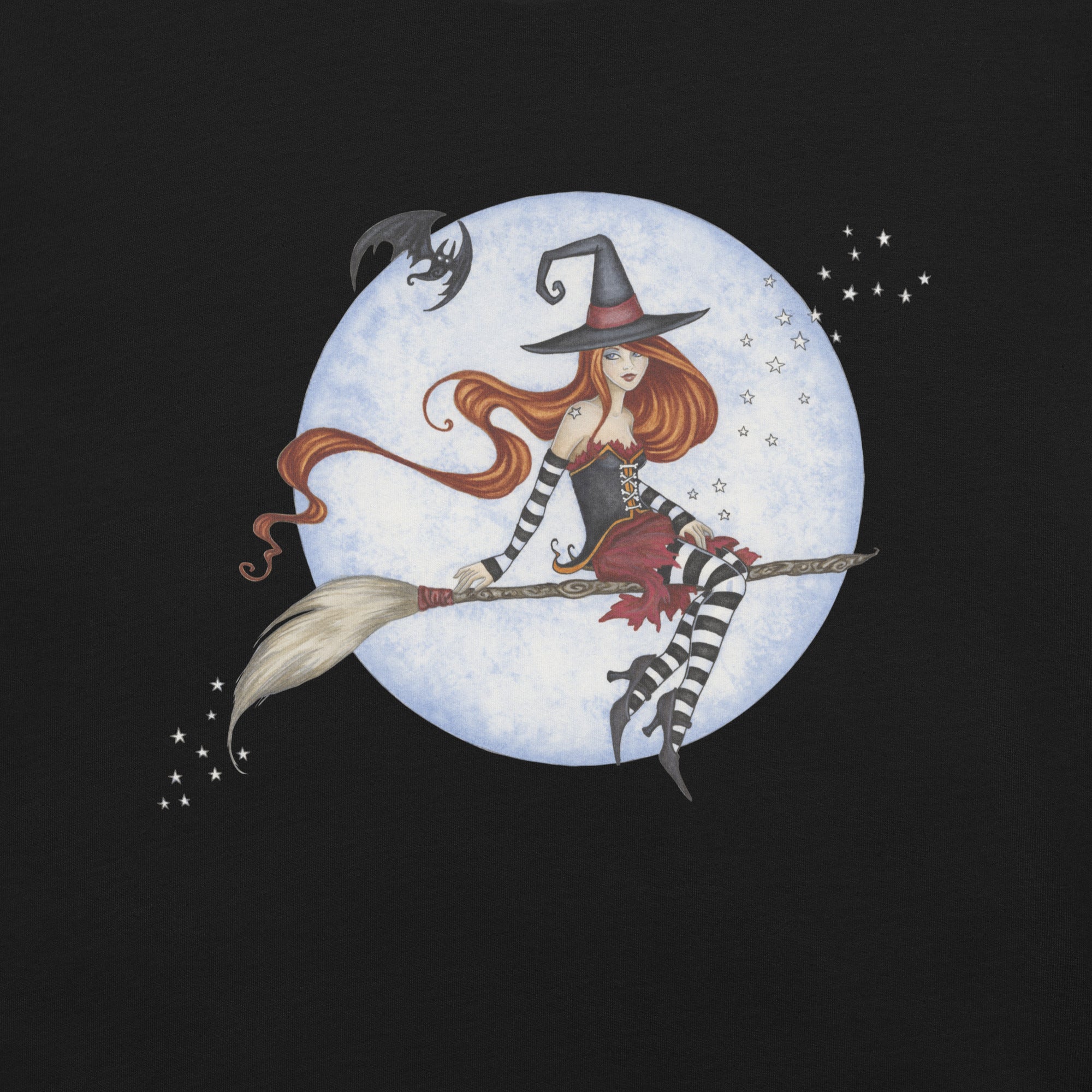 Witch Moonlight Ride T-Shirt 2
